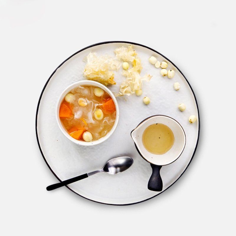 Assiette en céramique - Eclats d'argile