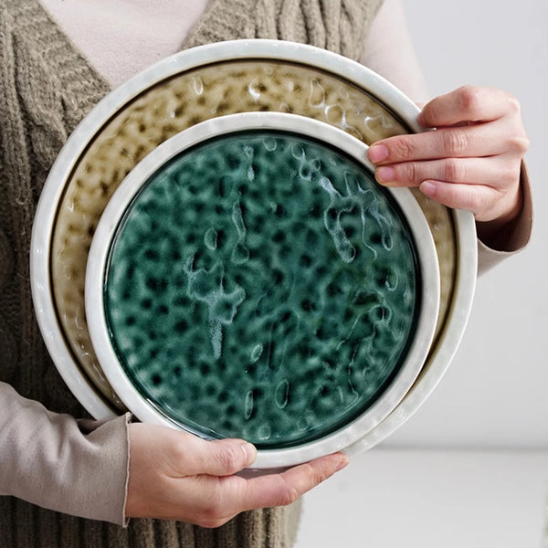 Assiette en porcelaine – Rocheuse