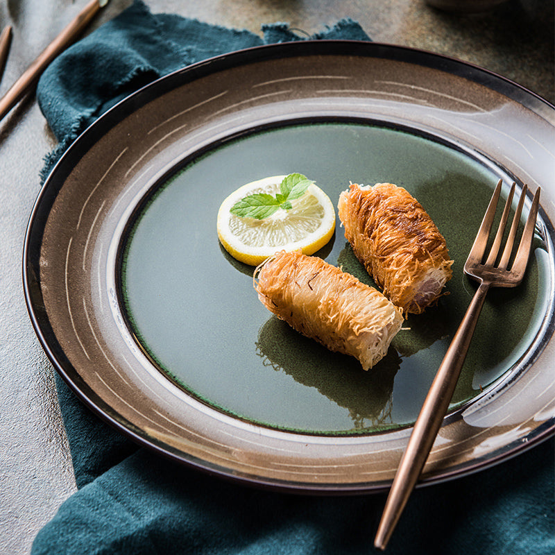 Assortiment en céramique - Browny green