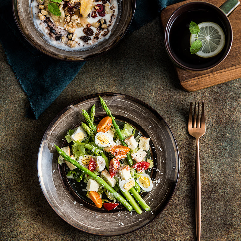 Assortiment en céramique - Browny green