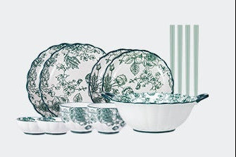 Assortiments en céramique - Floral Green